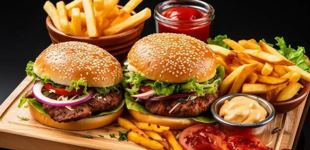 طرز تهیه همبرگر گیاهی خانگی با لوبیا سیاه و دانه چیا