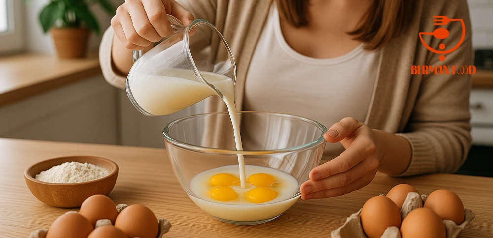 بستنی سنتی با ثعلب و تخم مرغ