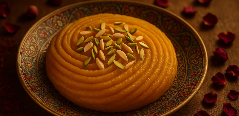 طرز تهیه حلوا برنجی سنتی