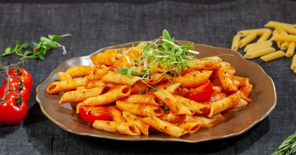 گام به گام با دستور پخت پاستا گوجه فرنگی