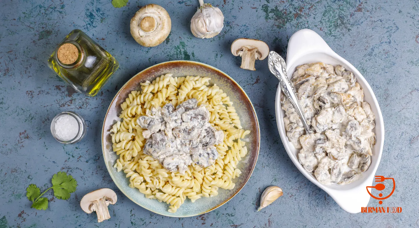 طرز سس سفید بدون خامه برای پاستای رژیمی